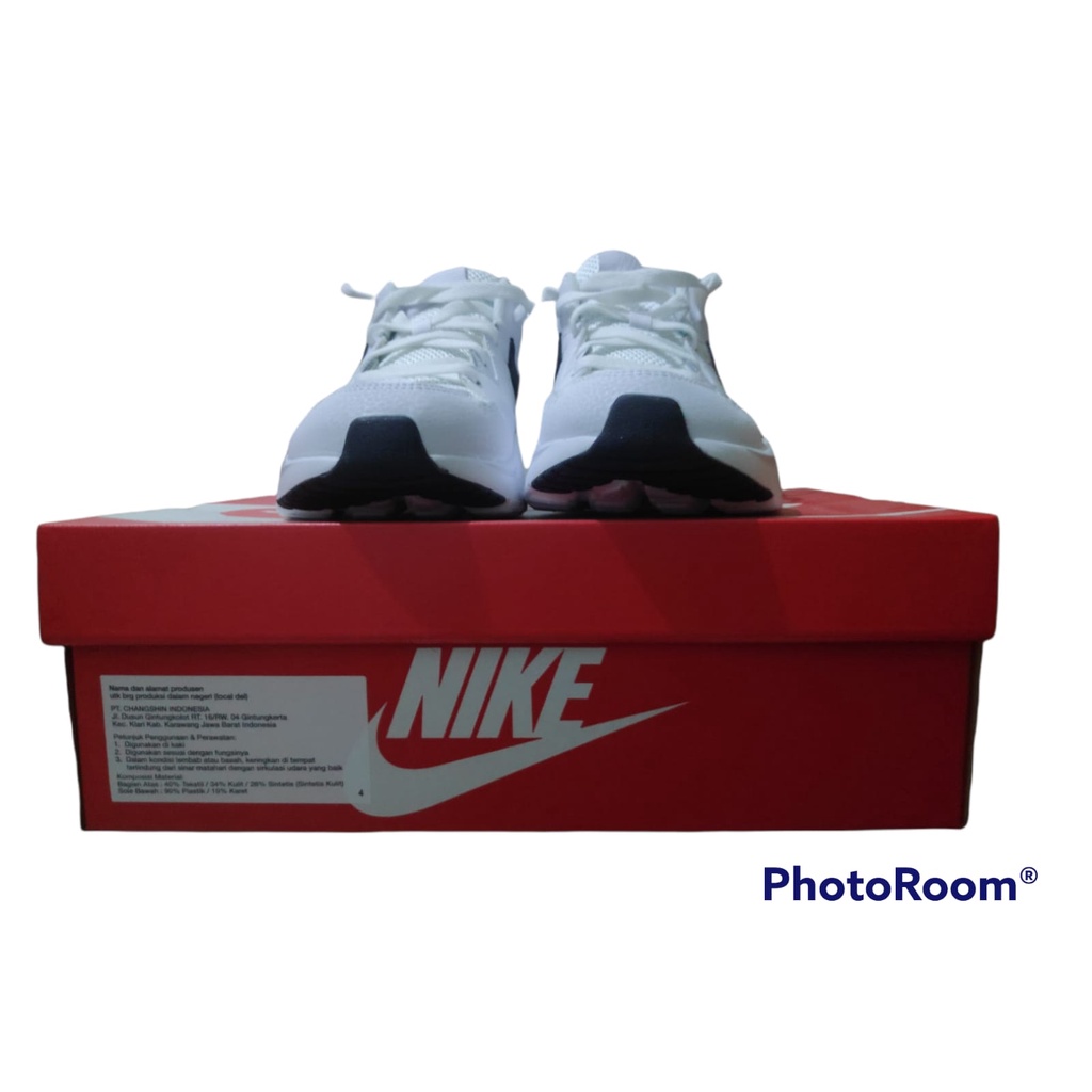 Nike Sepatu Pria Air Max Fusion Putih Original Ukuran 42