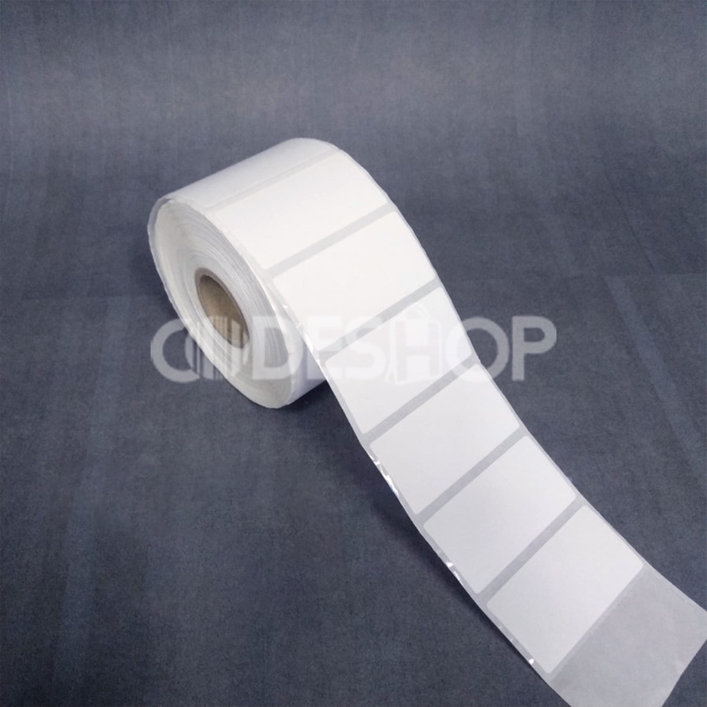 Sticker Label Barcode Thermal 50 x 25mm 1 Line @800pcs