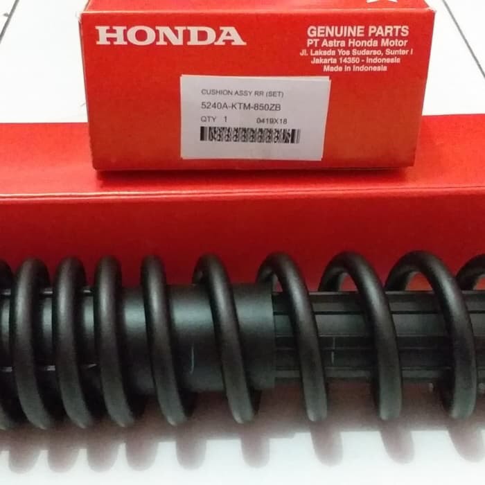 Shock Breaker Belakang Supra X 125 Supra Fit New (KTM) AHM (Asli Honda)