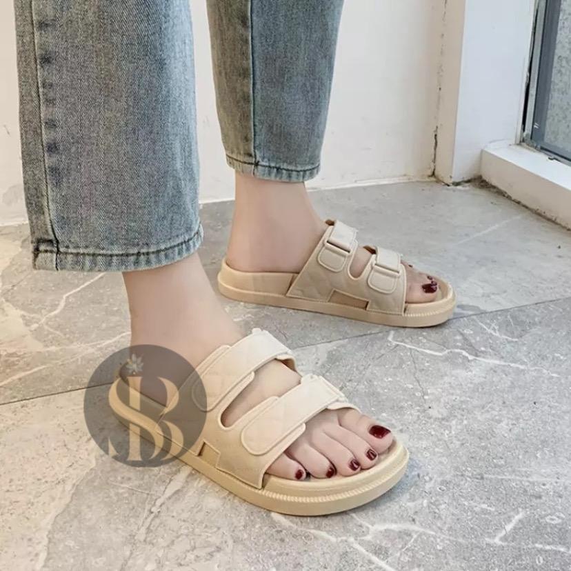 3.3 SALE Sandal Jelly Flat SHARON Korea Wanita Balance 1962 - A1