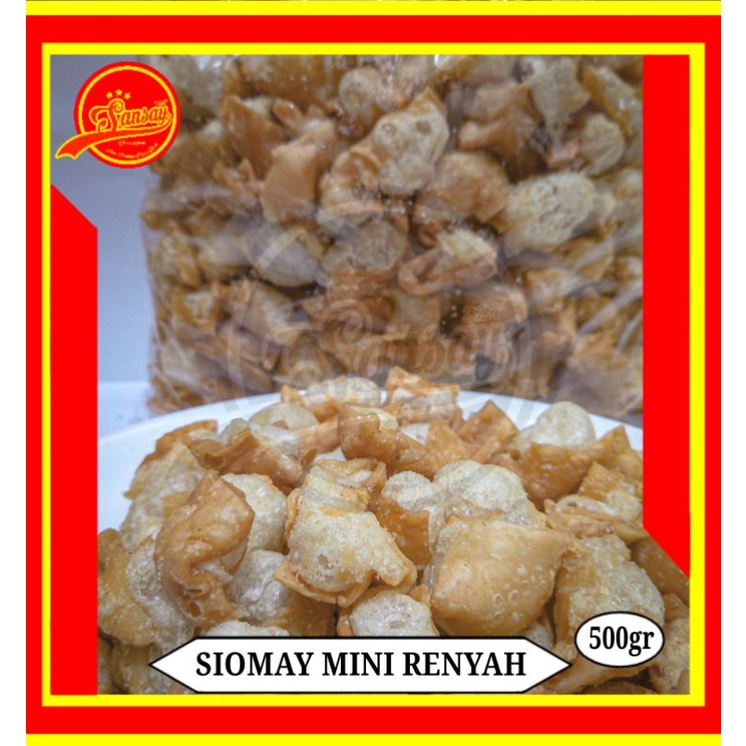 Jual Siomay Mini Kering Cms 500 Gr Enak Dan Renyah Baso Aci Seblak