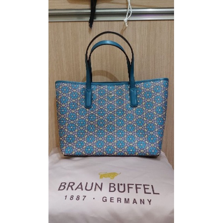 PRELOVED_ORIGINAL Braun Buffel Tote Bag Medium Size_Jual rugi tas Braun Buffel authentic