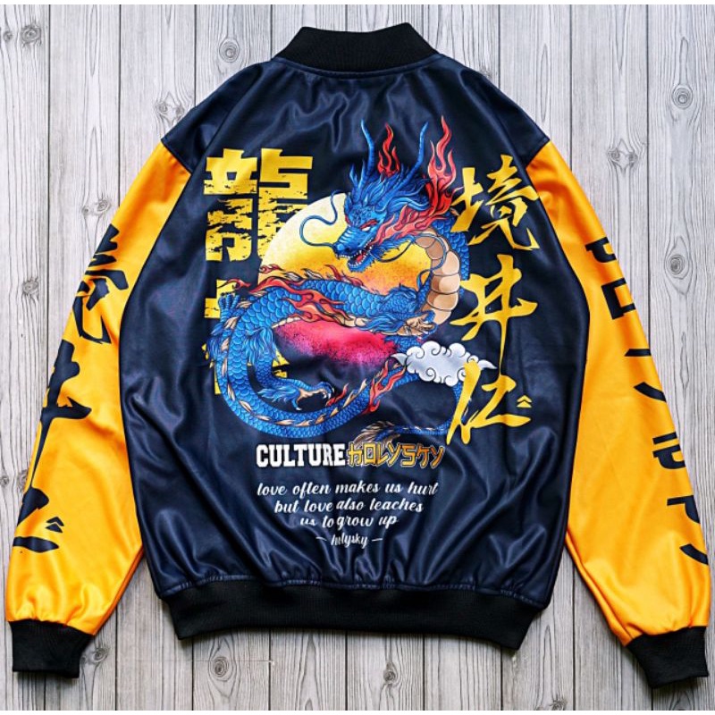 jaket sukajan varsity holysky dragon