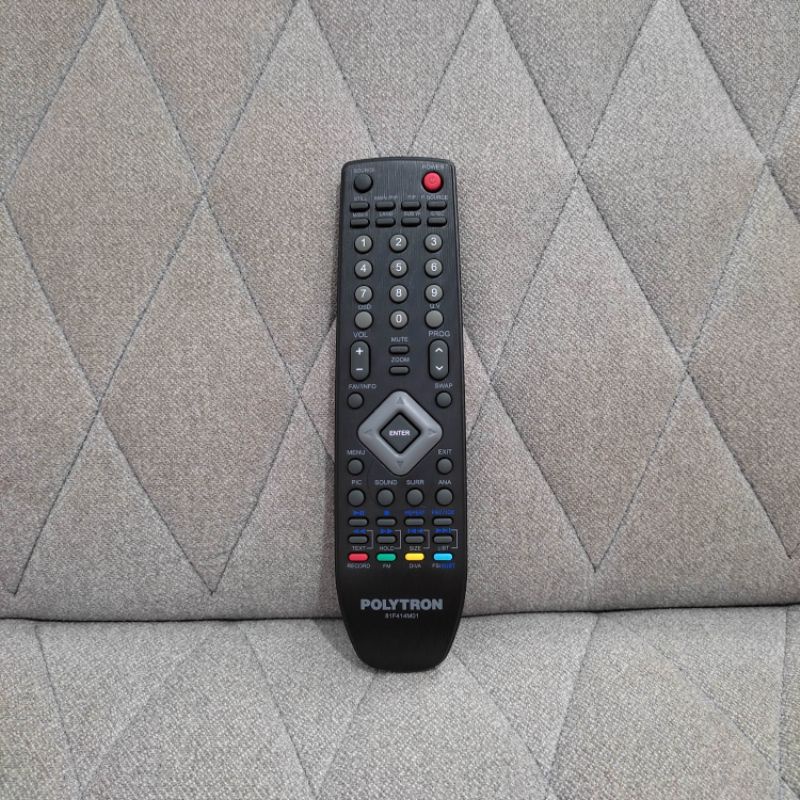 Remot TV POLYTRON Original Slim/LCD/LED Ter terbaru 100% Original - Remot TV POLYTRON LED Original -