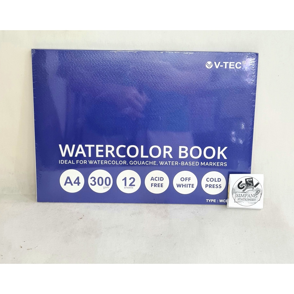

Watercolor Book V-tec