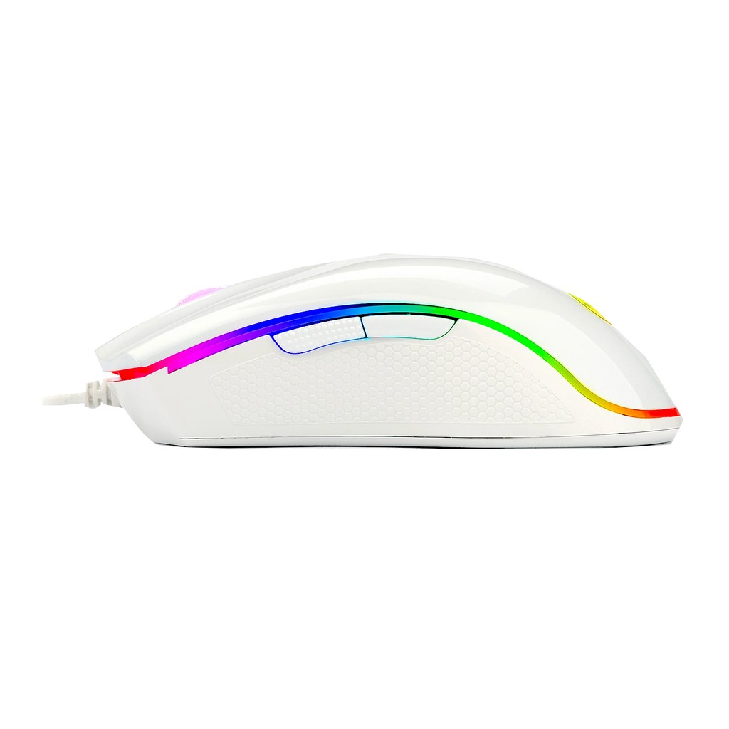 Redragon Gaming Mouse RGB COBRA WHITE - M711W-3
