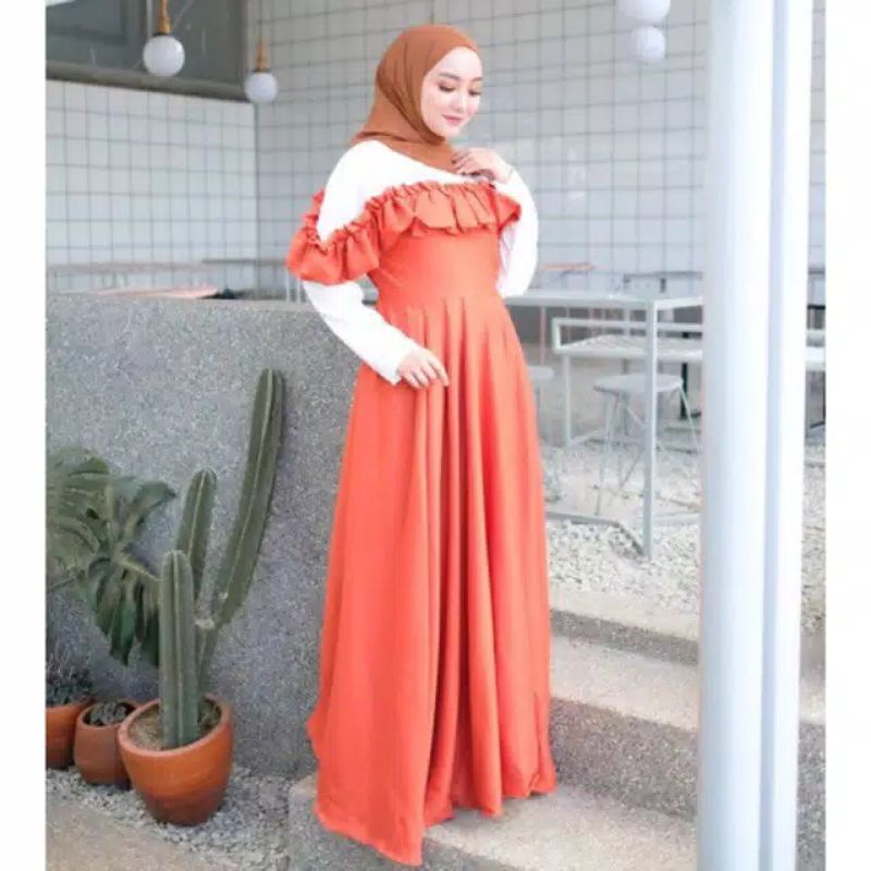 baju kondangan wanita dress muslim varsha dress wanita muslim pataya Maxi