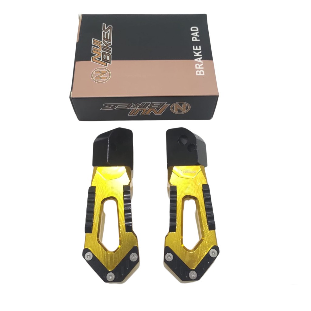 Foot Step Belakang Variasi Nui Bikes Model BD Universal Nmax,Nmax New,Aerox,Lexi,Xmax Pnp