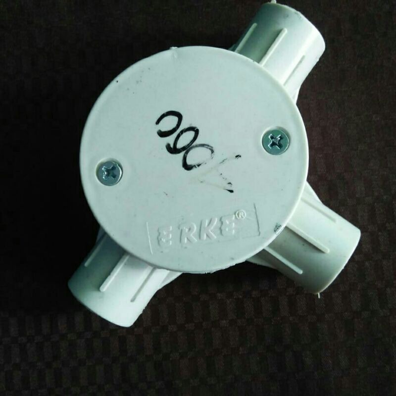 T dus box BOX dus sambungan kabel listrik - terminal kabel cabang 3