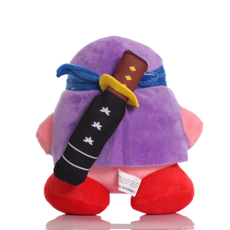 Mainan Boneka Stuffed Plush Anime Chef Doo Ninja Kirby 18-23CM Warna Pink Untuk Anak