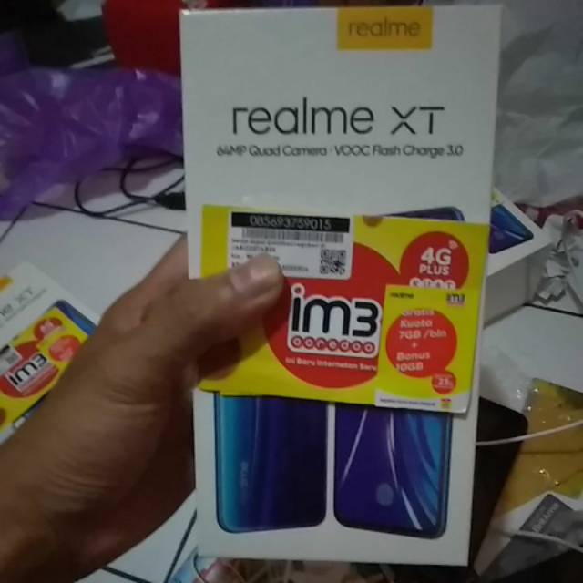 NEW REALME XT 4/128 8/128 ram 4GB 8GB rom 128GB GARANSI RESMI OPPO