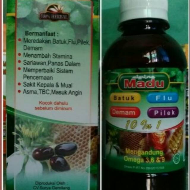 

Madu batuk 10 in 1