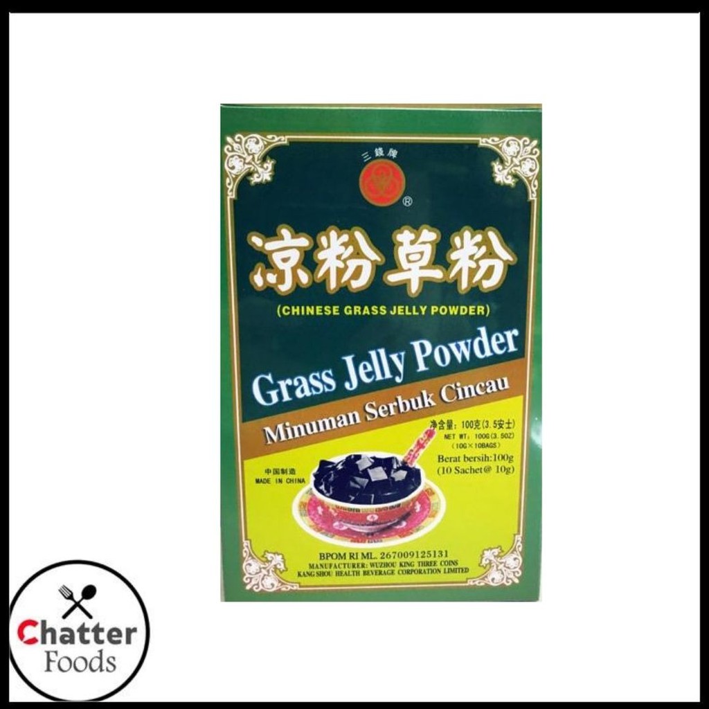 

Chinese Grass Jelly Powder / Minuman Serbuk Cincau 1 BOX