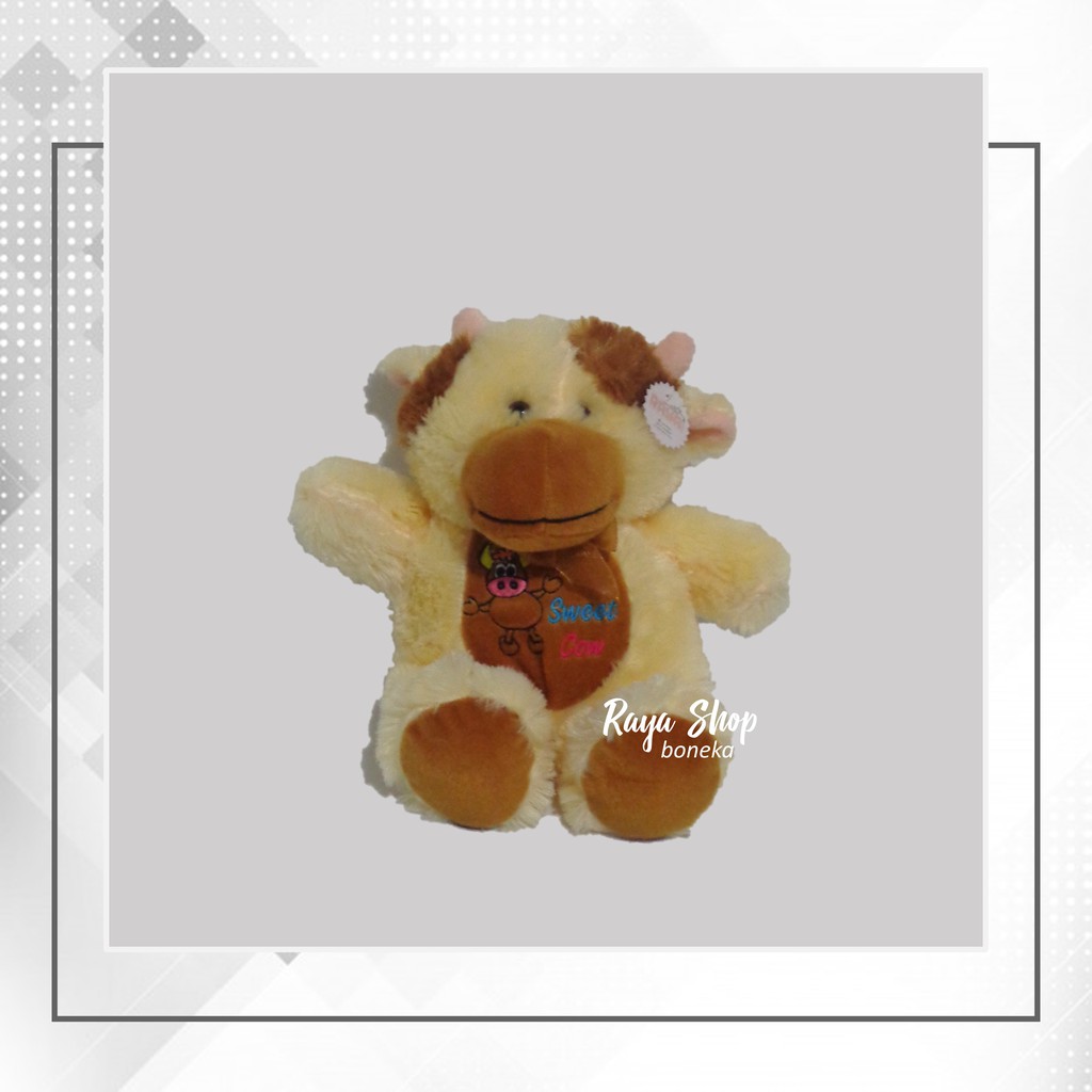 Boneka Sapi M 25 cm SNI
