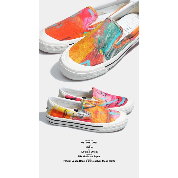 Sepatu Compass x Jason Ranty [Slip on Series]-Artwork 6