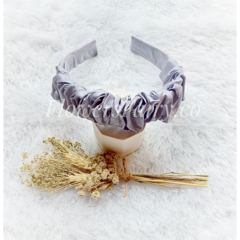 Bando wanita dewasa anak-anak remaja bando scrunchie bando kerut bando viral