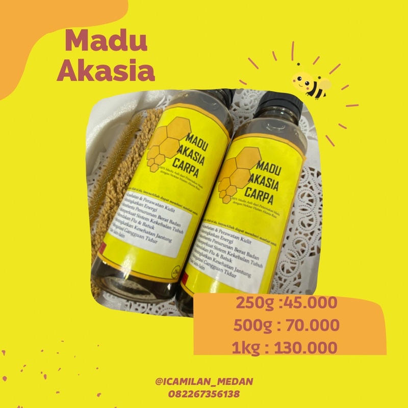 

Madu Hutan Akasia Carpa 100% madu murni dari Jambi