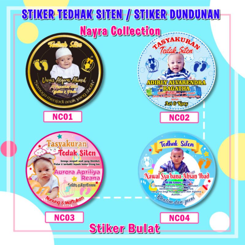 

STIKER TEDHAK SITEN BULAT