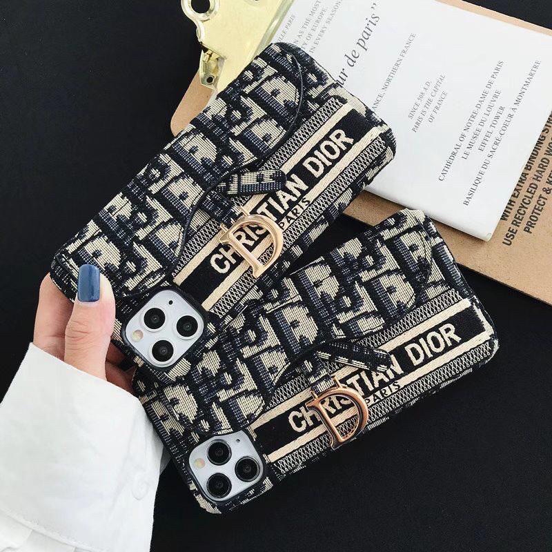 CDIOR CASE LANYARD SLING LEATHER BRAND CASE IPHONE 13 Pro Mx 7 7plus 8 8plus X Xs Xsmax Xr 11 11pro 11promax 12 12pro 12promax 13 13pro 13promax 13 12 mini 15 15pro 15proMax