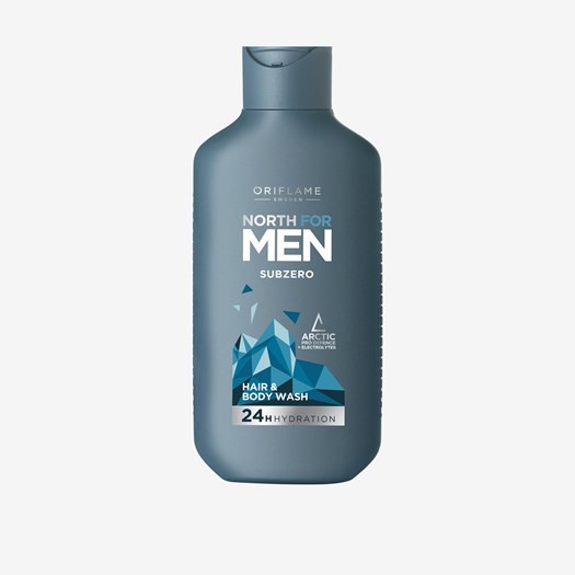 Top Diskon NFM North for Men Subzero Hair & Body Wash - Sabun Mandi Pria Oriflame + Bonus ©URAAA ©UR