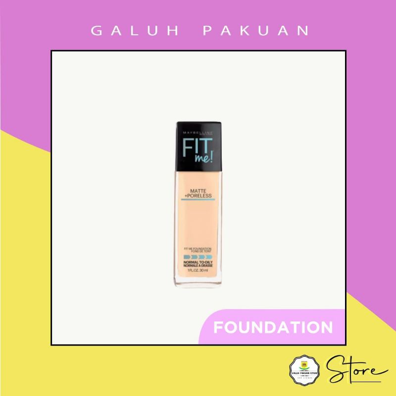 Maybelline Fit Me Foundation