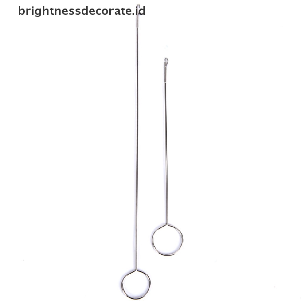 [birth] Stainless Steel Sewing Loop Turner Hook Needle Embroidery DIY Needlework Tools [ID]
