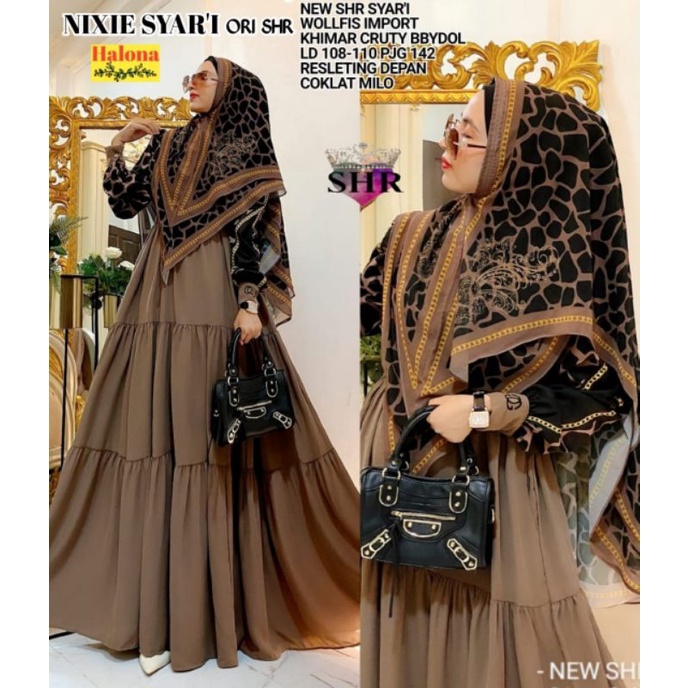 NIXIE SYARI ORI SHR/BAJU CANTIK