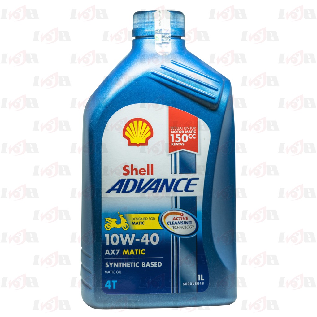 Shell Advance AX7 Scooter Matic 10W-40 Oli Motor Matik