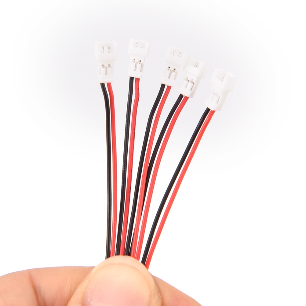 {LUCKID}5Pairs  Micro JST GH 1.25 2-Pin to 6-pin Male&amp;Female Connector plug with Wires Cables