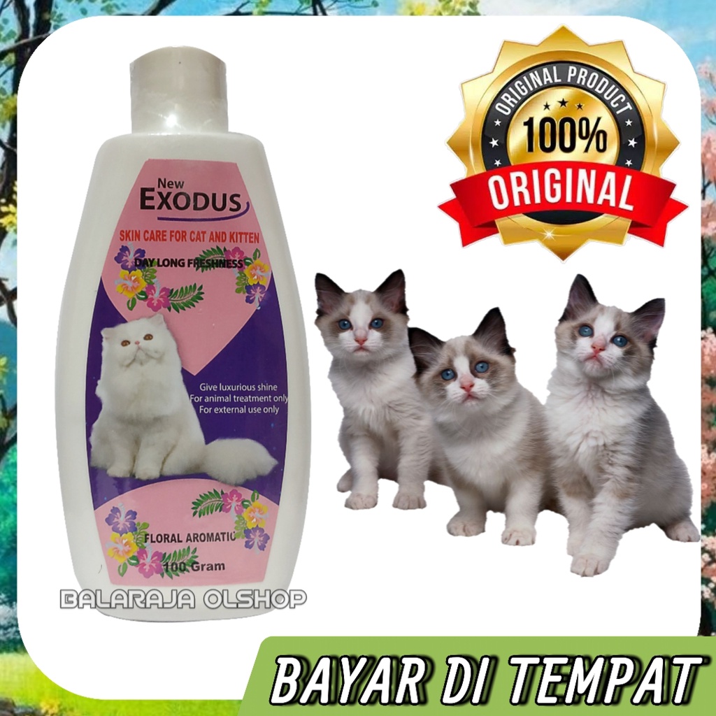 BEDAK KUCING ANTI JAMUR GATAL BAKTERI FLORAL AROMATIC EXODUS SKIN CARE