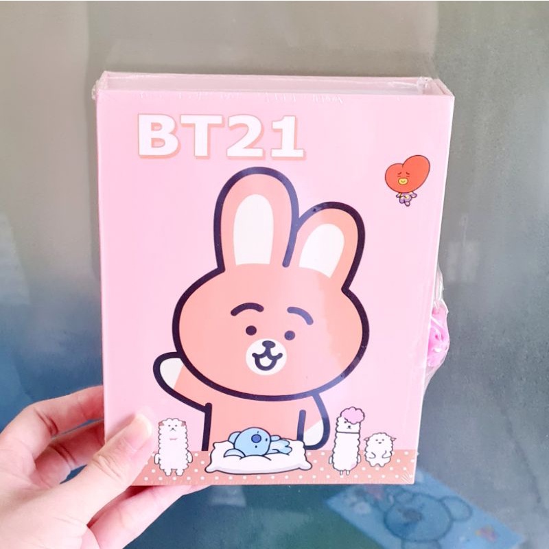 Buku BT21 / Diary Book BT21 Gembok Ukuran 12.5 x 16cm / Besar ( 14.3 x 20.5 Cm )