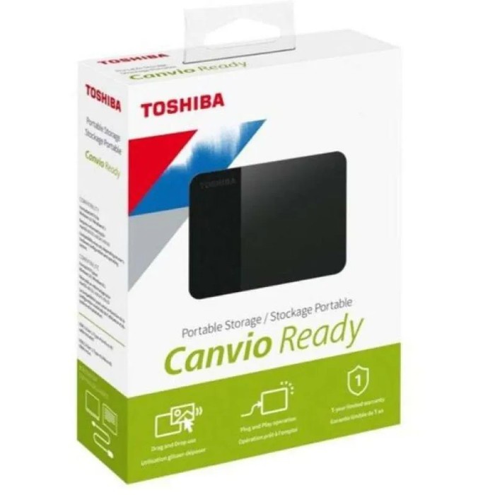 Harddisk External TOSHIBA Canvio Ready 2TB USB 3.2 2.5&quot;