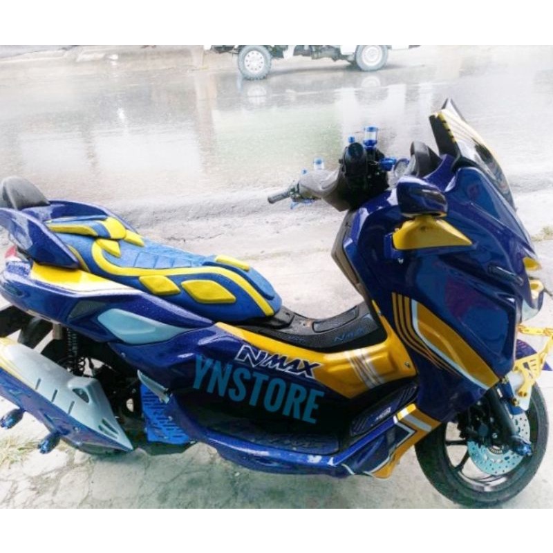 Cover Jok All New Nmax 2022 2021 2020 Custom Kulit jok Nmax Old mbtech 2019 2018 2017 2016 2015