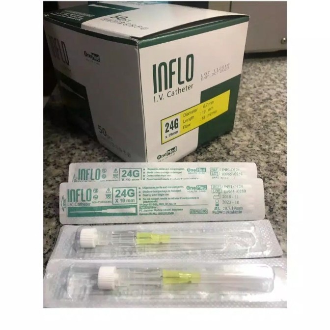 Abbocath jarum infus inflo,abbocath iv cateter 18G,20 G,22G 24G