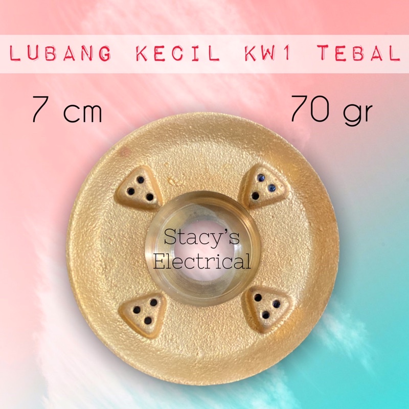 BURNER KOMPOR GAS RINNAI LUBANG KECIL RI 522e BAHAN TEBAL