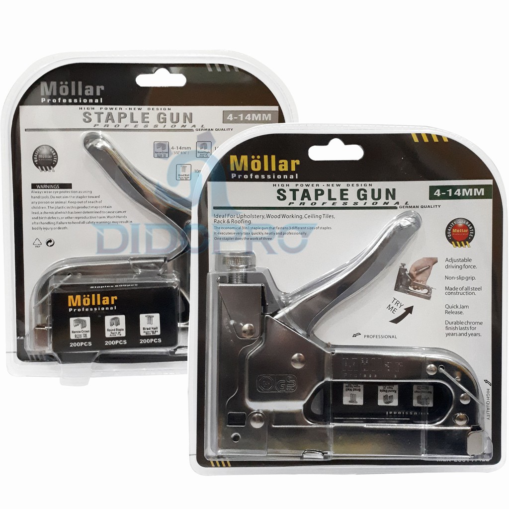 Staples Tembak / Staple Gun MOLLAR 3 in 1