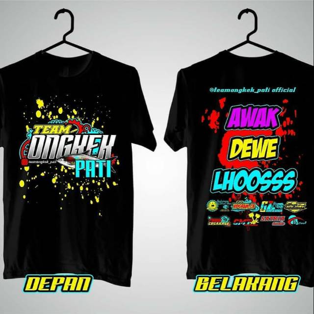 Kaos TEAM ONGKEK PATI