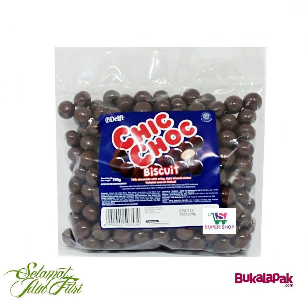 

Delfi Chic Choc Biskuit Cokelat 750 Gram . Coklat Kiloan Lebaran Bagus