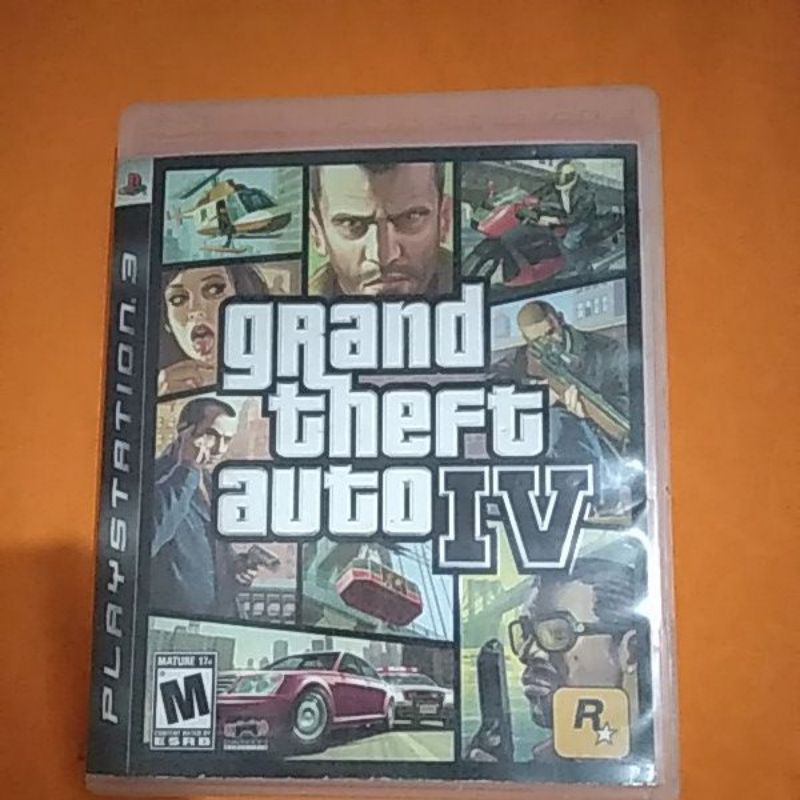 Kaset GTA 4 ps3