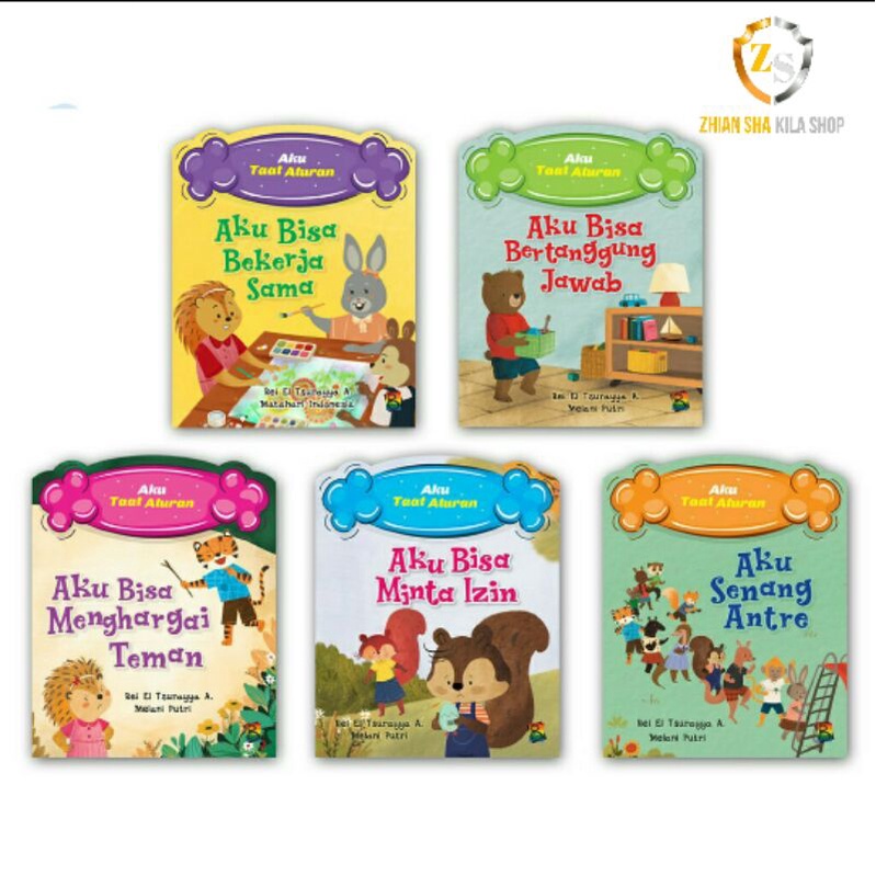 

RB Buku Cerita Anak Seri Aku Taat Aturan Ilustrasi Menarik