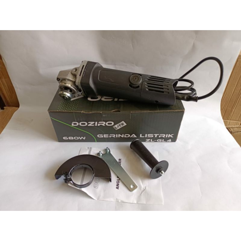 Mesin Grenda Tangan 4 Angle grinder 4&quot; alat grinda Doziro