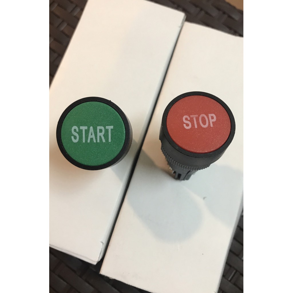 Push Button START STOP - PUsh Button Panel Tombol Start Stop ~El~Xt1~