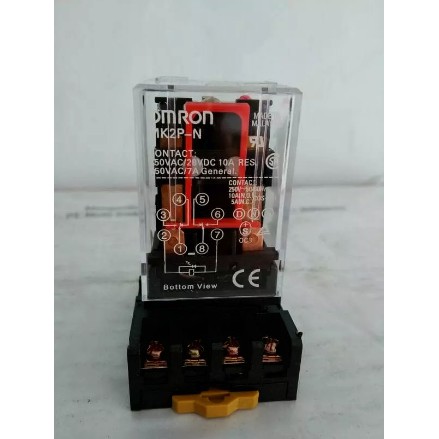 Relay MK2P 220V Omron + Socket 8p