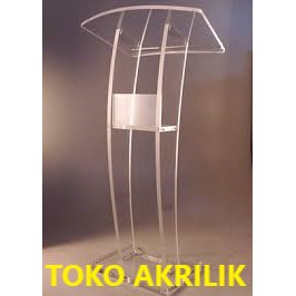 

Podium acrylic type PD09