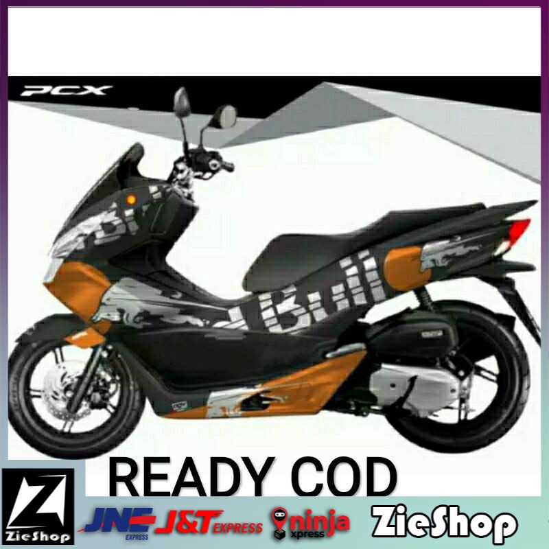 Decal pcx 150 full body Striping motor pcx variasi Sticker motor Stiker pcx 150 full variasi