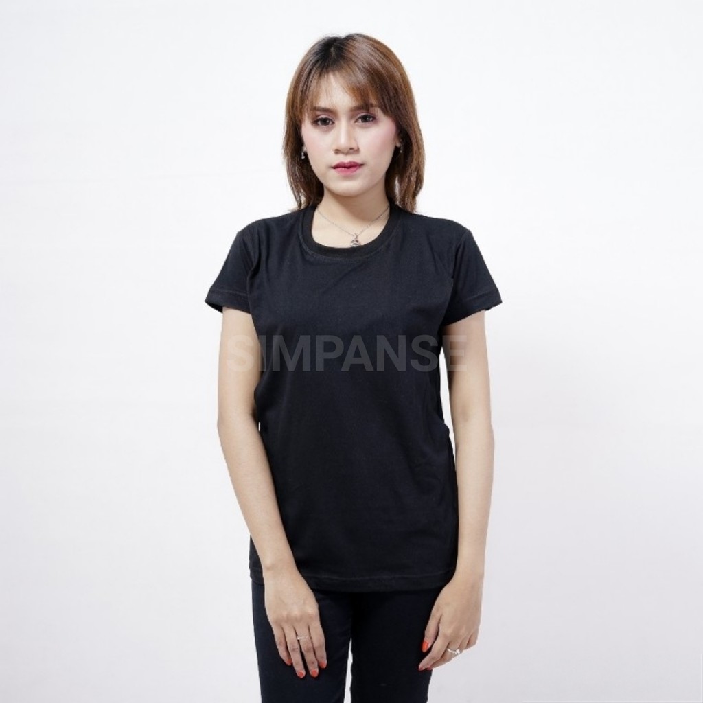 Kaos menyusui / Baju menyusui SIMPANSE Lengan PENDEK 100% Katun-Hitam