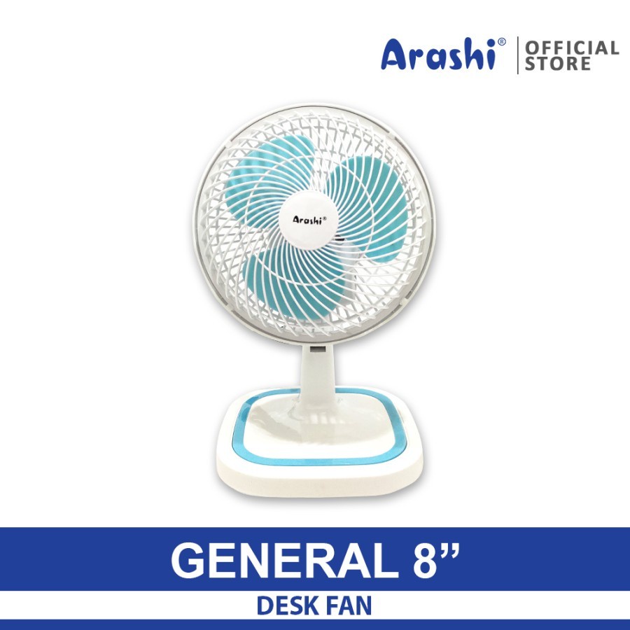 Kipas Angin Meja Arashi General 8 Inchi AR 138