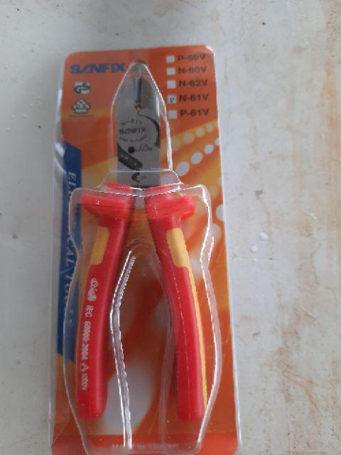 Tang Kombinasi 6 Inchi+ Stripper (1000v) Sanfix N 61v