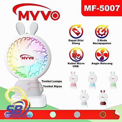Mini Hand Fan / Kipas Genggam/ Kipas Angin Portable/ Kipas Lipat 5007 Awet Tahan Lama SBJ