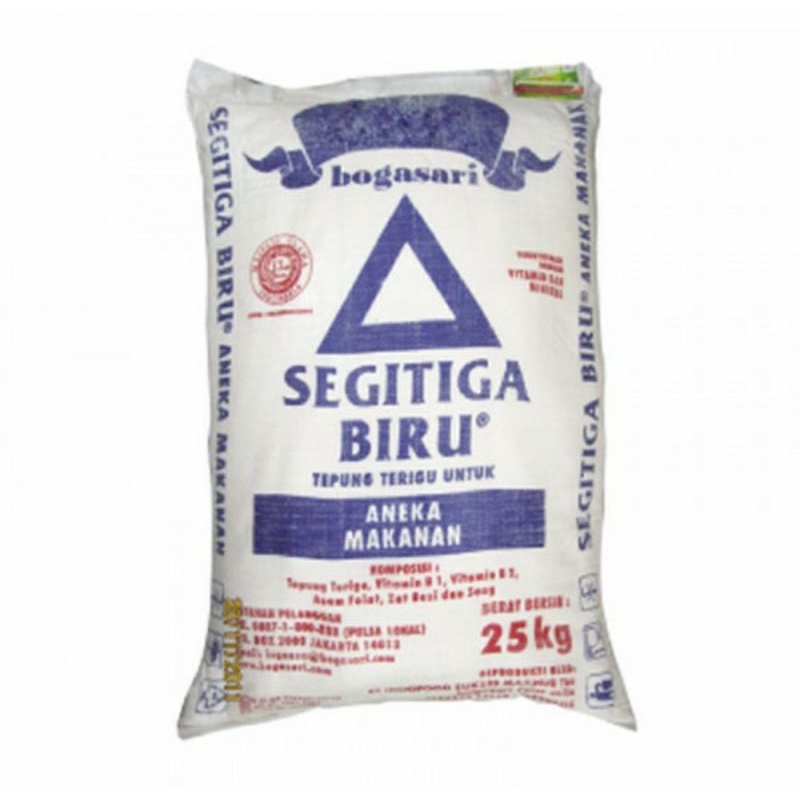 

TEPUNG TERIGU SEGITIGA BIRU 25 KG